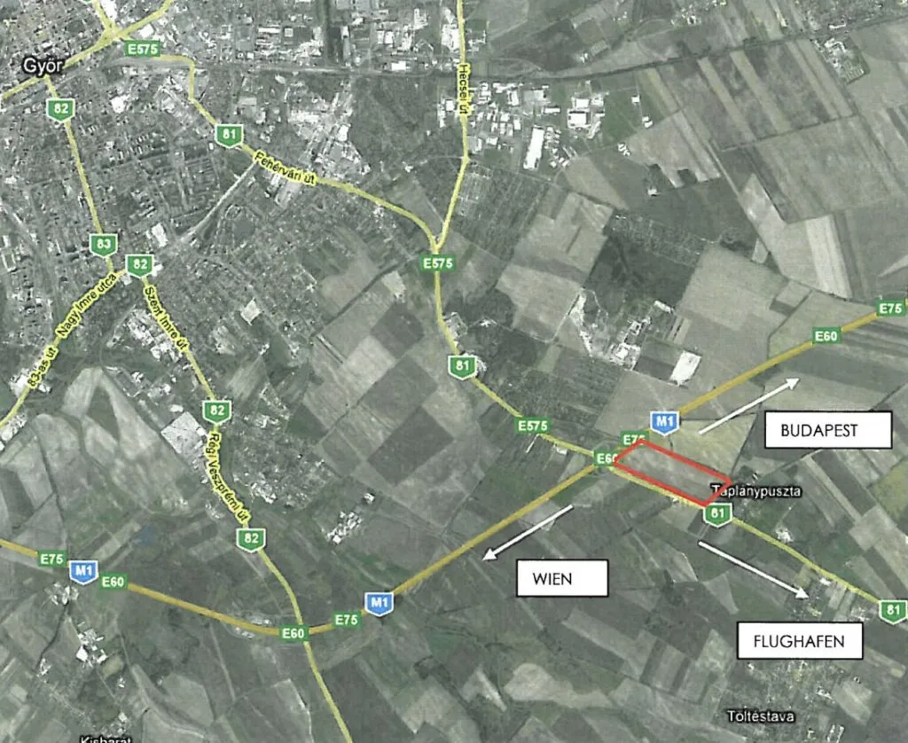 GYÖR Europa Park  348.480 m²